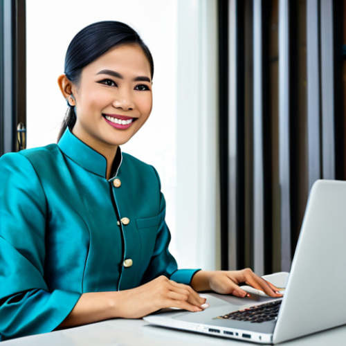 Home 16 청소년상담사 상담 사례집 다운로드 - **
"A successful Thai businesswoman in a modern office in Bangkok, wearing a traditional, modest Th...